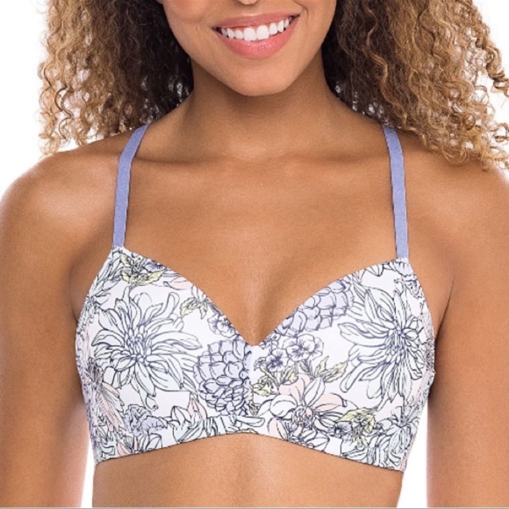 Kindly Yours Floral Wire Free Bra 40D